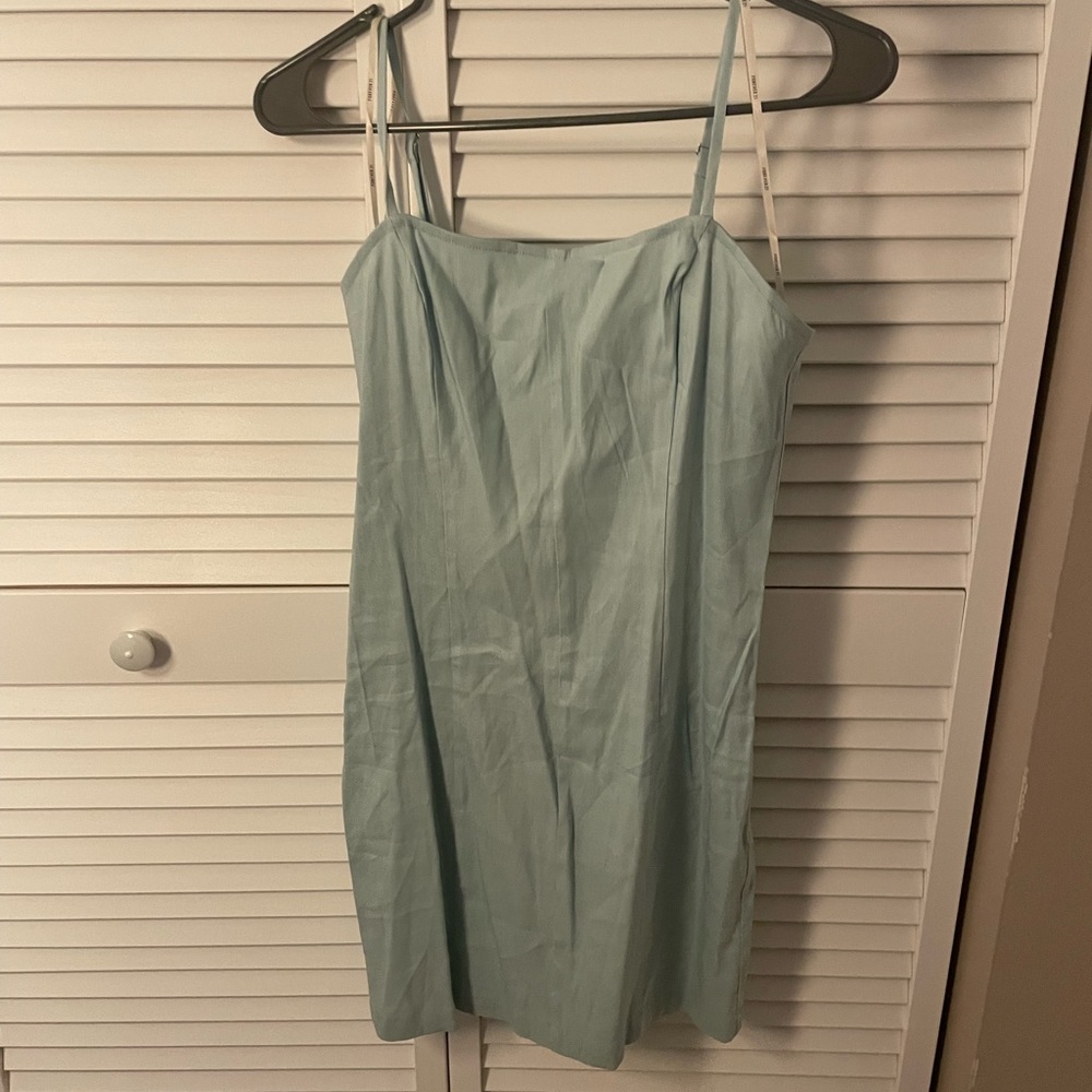 Light blue mini dress
